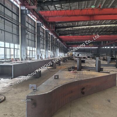 Precision Steel Arch Bridge Fabrication and Trial Assembly to AWS D1.5 and ASTM A709