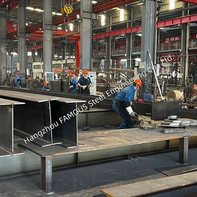Galvanized H beam steel in GB/EN/ASTM/BS standards ready for shipment