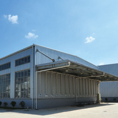 Pre-Engineered Heavy-Duty Steel Factory Building with AISC-Compliant Truss System
