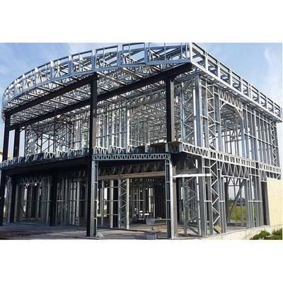 Prefabricated Light Steel Frame House Villa Structure Home Demountable Buildings