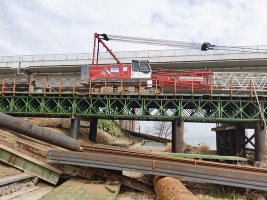 Steel Girder Rolled Beam Bridge Structure Welded Hot Dipped Galvanized I Beam