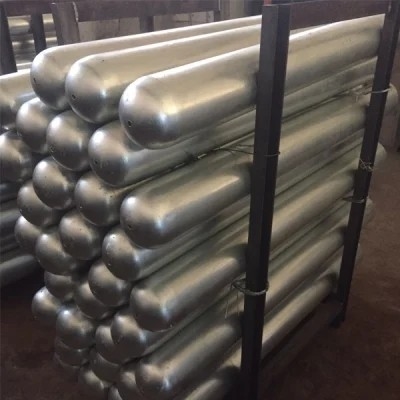 Hot Dipped Galvanized Steel Structure Dome Bollard Concrete Road Barrier Q355