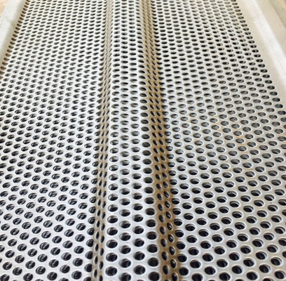 Custom 316 Stainless Steel Fabrication And Welding Punching Perforated Ceiling Board Acoustic