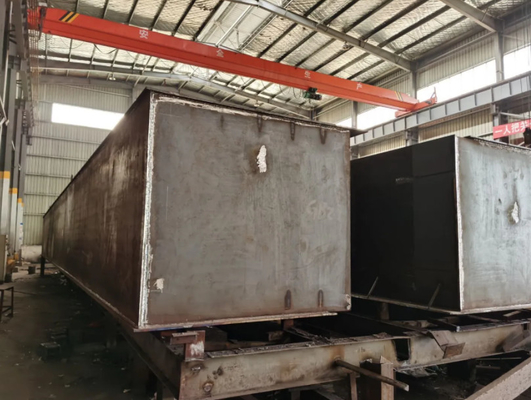 Custom Metal Heavy Steel Fabrication Engine High Torsional Concrete Box Girder Bridge