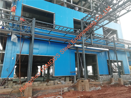 Metal Light Gauge Prefab Steel Frame Buildings Villa Engineered Multi-Storey