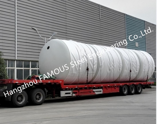 Mild Metal Steel Fabrication Services Industrial Steam Boiler Thermal Oil Boiler Tank