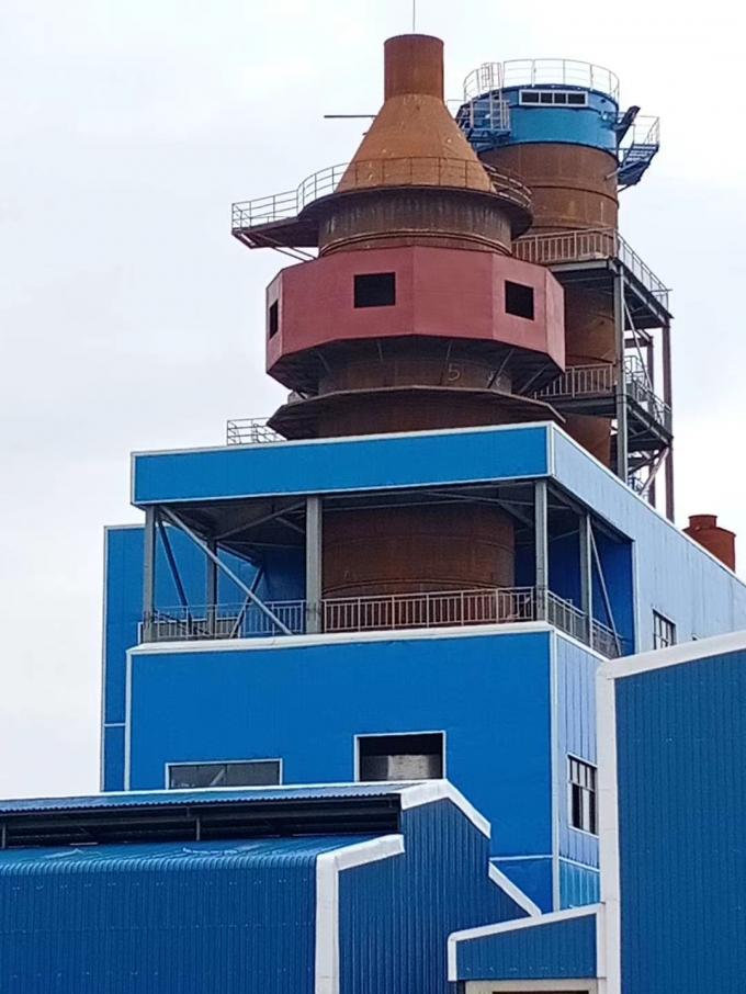 Light Medium Heavy Structural Steel Fabricating Plant Powder Building