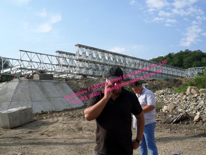 AASHTO HS25 Steel Truss Bridges 200 Modular Prefab Bailey Compact