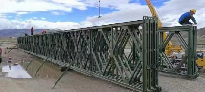 Deck Continuous Steel Truss Bridge Fast Delivery Modular Bailey For ...
